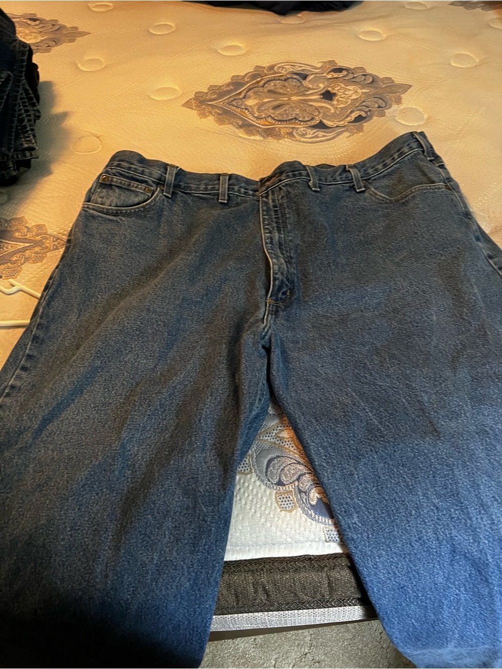 Carhartt Men's Relaxed Fit Blue Denim Jeans
